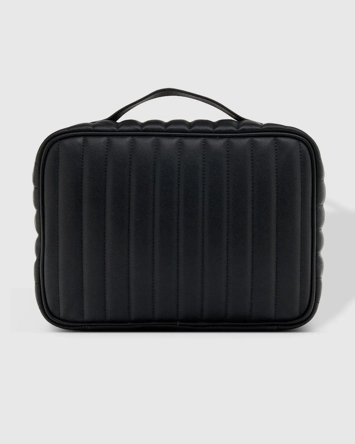 Maggie Cosmetic Case in Black by Louenhide