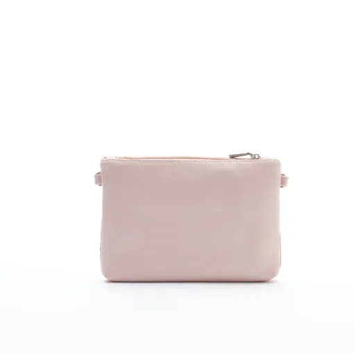 Nicole Pouch Small - Rose Metallic / Cork