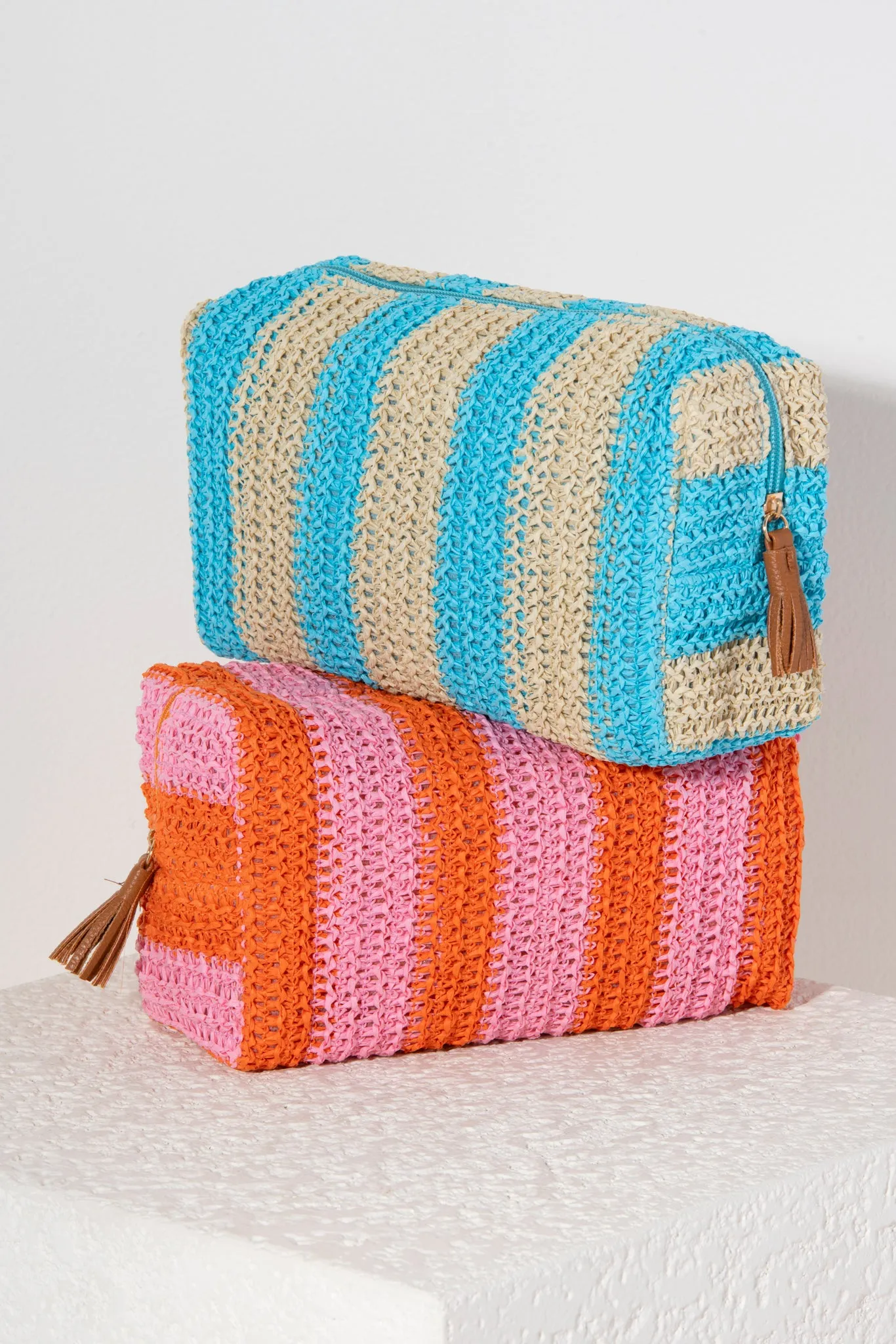 Shiraleah Filomena Zip Pouch, Candy - FINAL SALE ONLY
