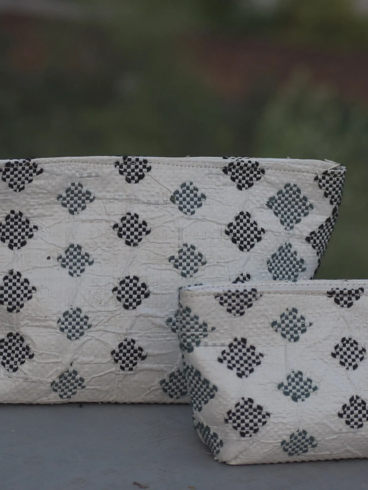 Taat Hand Embroidery Cosmetic Pouch Set